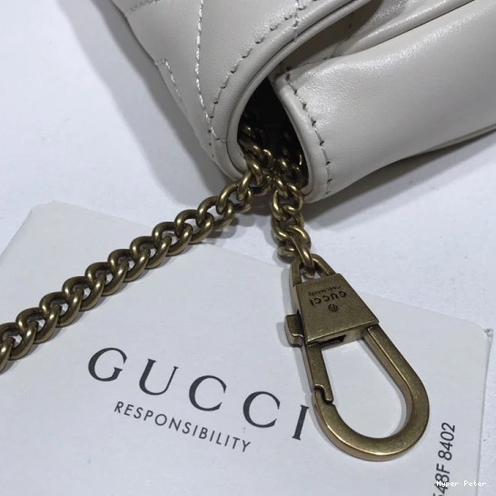 Hyper Peter Gucci bag-16.5*10*5cm GG belt Marmont 0714